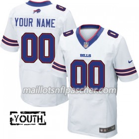 Maillot Buffalo Bills Custom Blanc - Enfant